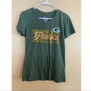 Green Bay Packers Sparkly Tee